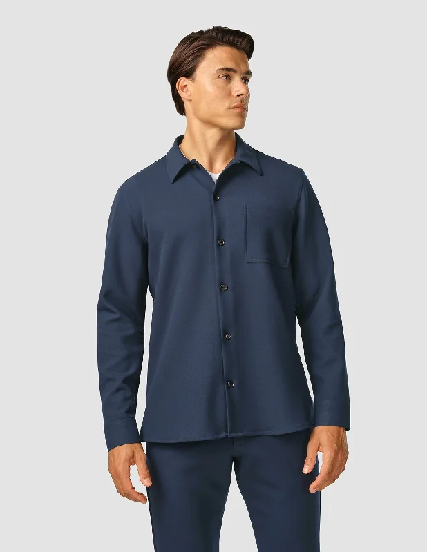 Heavy Edition Transitional Overshirt Dark Navy