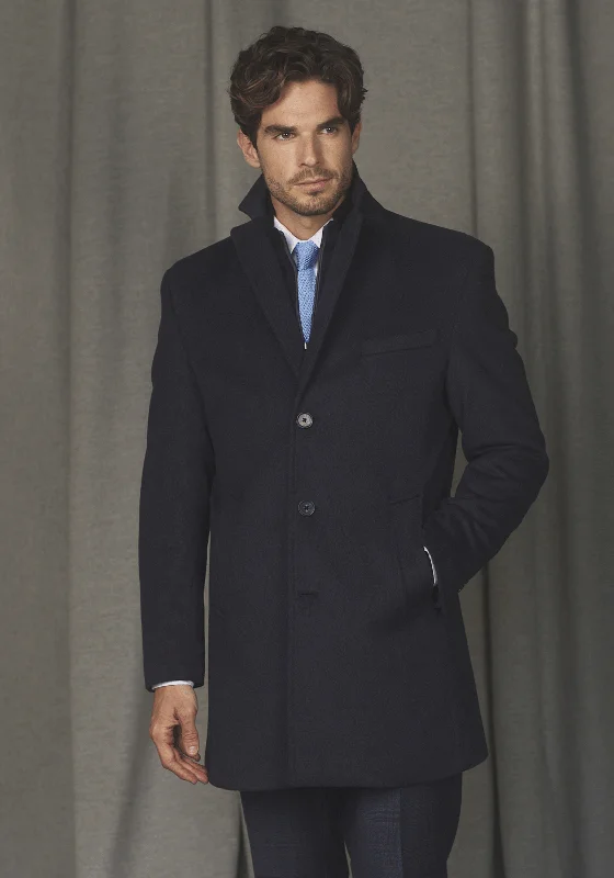 Magee 1866 Cork Zip Out Coat, Navy