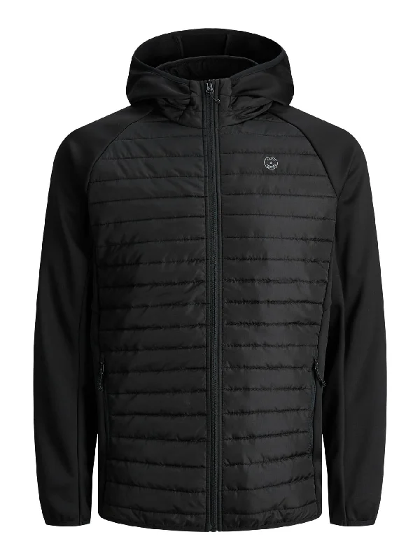 Jack & Jones Plus Size Men's Multi Quilted Jacket  in 2XL-5XL, 3 Colours