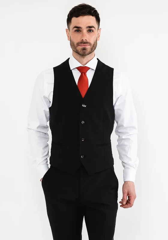 Herbie Frogg Mayfair Waistcoat, Black