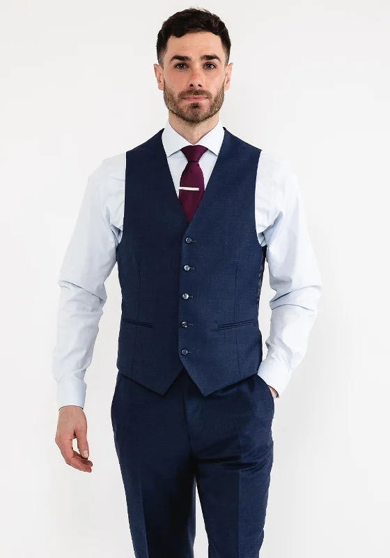 Herbie Frogg Mayfair Waistcoat, Dark Blue