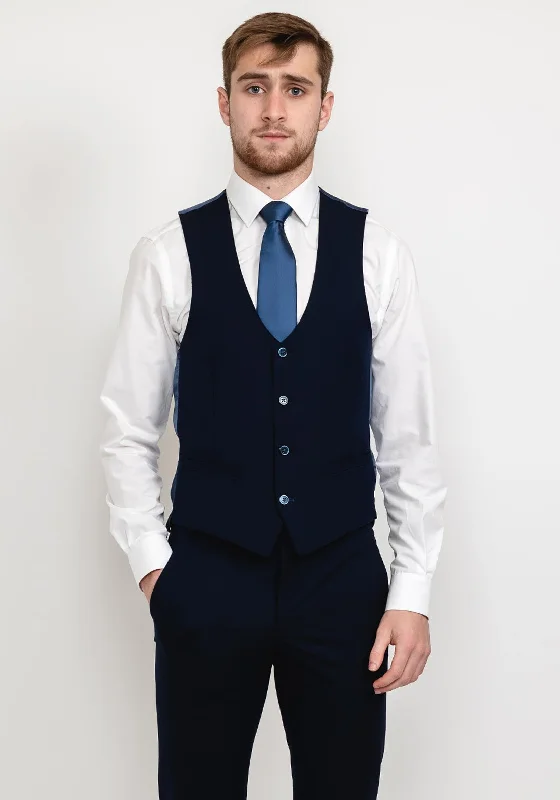 Remus Uomo Lazio Waistcoat, Navy