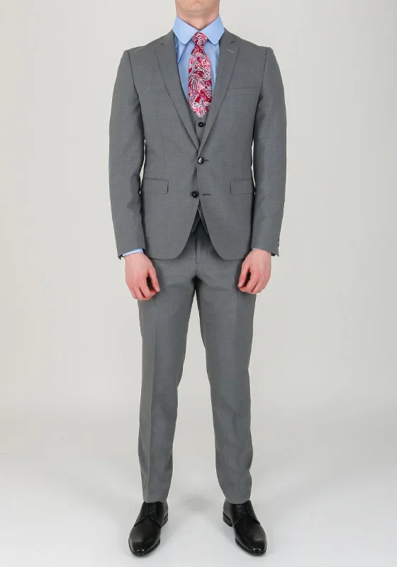 Remus Uomo Luca Mix & Match Jacket, Light Grey