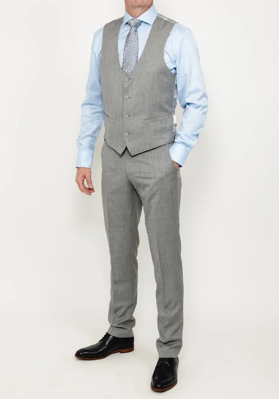 Remus Uomo Pablo Waistcoat, Grey