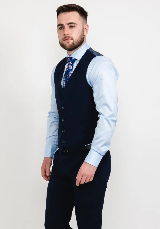 Remus Uomo Palucci Waistcoat, Navy