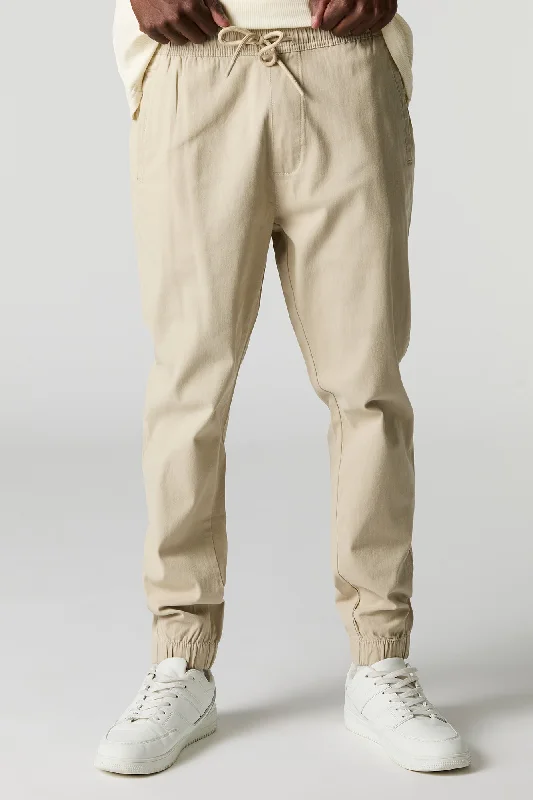 Solid Slim Fit Jogger