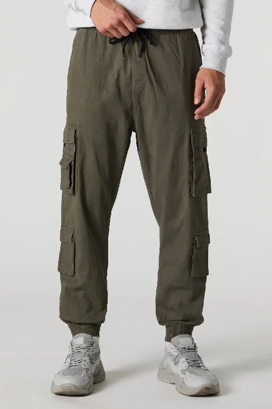 Multi Pocket Cargo Jogger