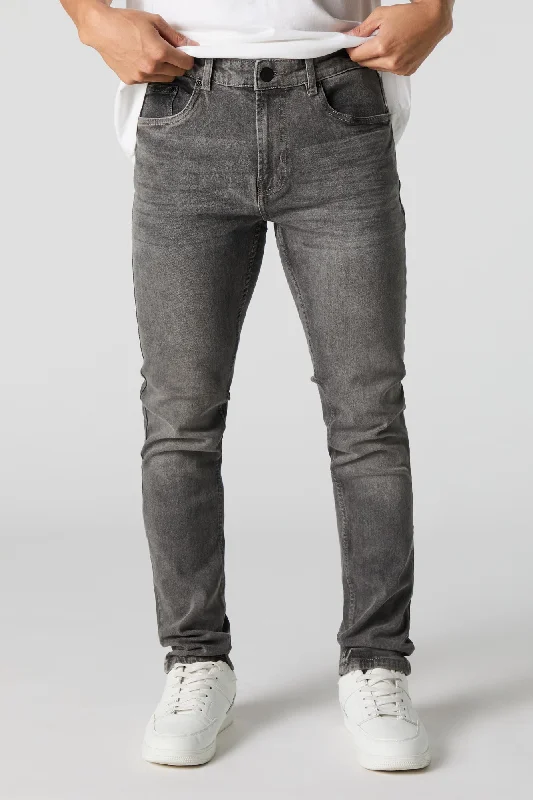 Grey Wash Slim Jean