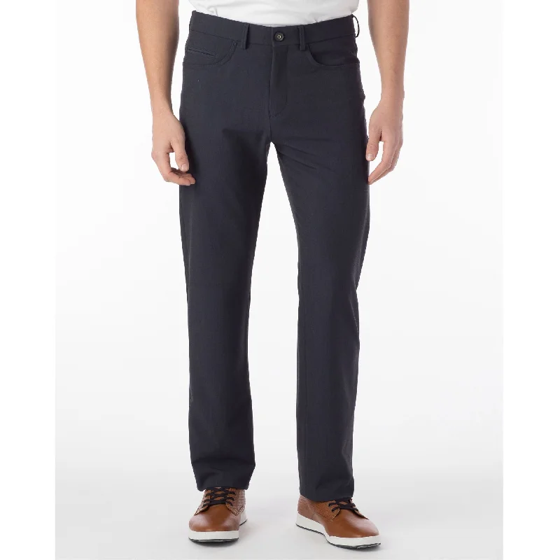 Comfort-EZE 5-Pocket Commuter Bi-Stretch Gabardine Pant in Blue Mix (Connor Modern Fit) by Ballin