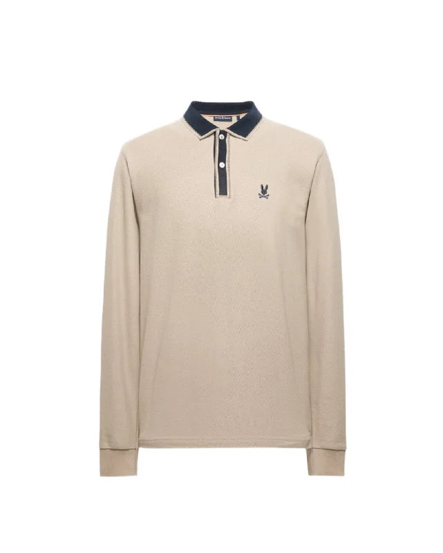 ID24854-Psycho Bunny Stone Long Sleeve Polo