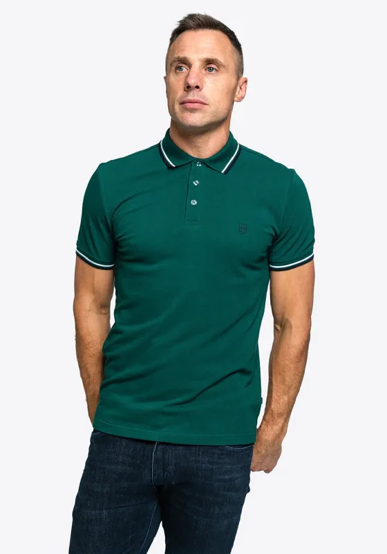 XV Kings by Tommy Bowe Ashbortan Polo Shirt, Green